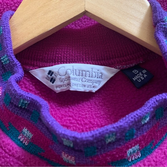 ⚡️SOLD⚡️Vintage Columbia Fleece Sweater - Picture 5 of 5